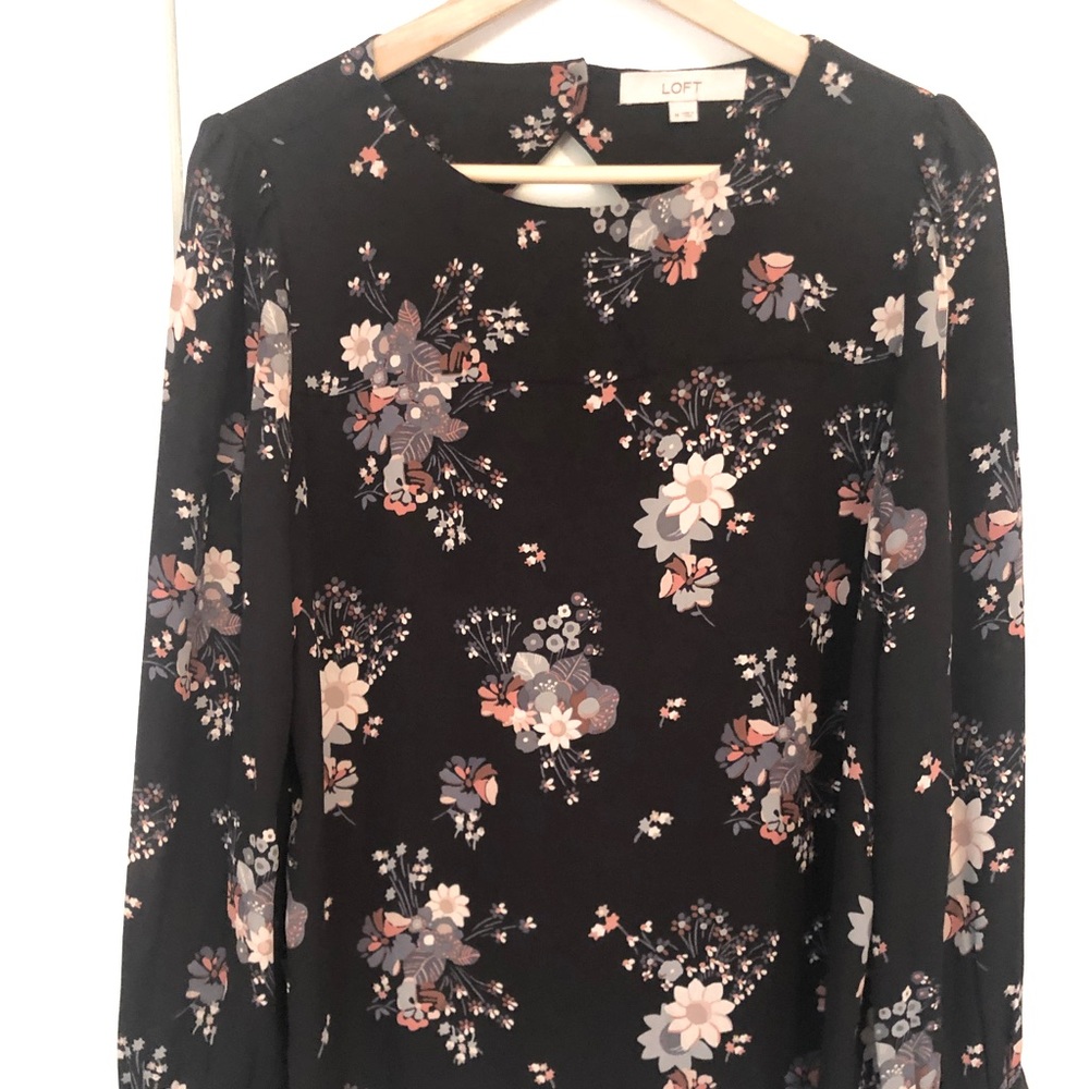 Loft floral top